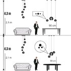 Conjunto Lustres Para Sala De Estar E Sala De Jantar Mbm - Ac