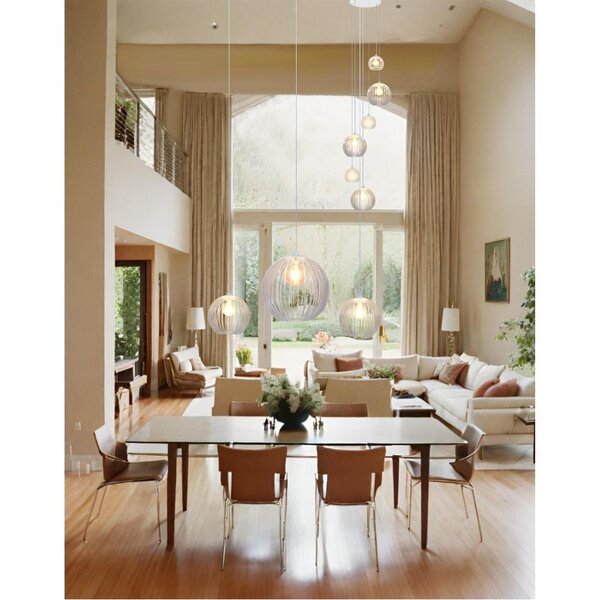 Conjunto Lustres Para Sala De Estar E Sala De Jantar Mbm - Ac