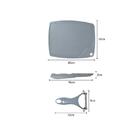 Conjunto Lyor Tabua C/descascador E Faca Sortido - 2737