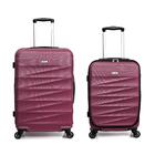 Conjunto Malas De Viagem Berna P E M 4 Rodas Swiss Move Vinho