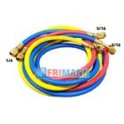 Conjunto Mangueiras Manifold Gás Ar Condicionado 410a 90 Cm