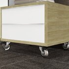 Conjunto Max 60cm Para Banheiro Com Espelho, Gaveteiro, Banca