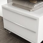 Conjunto Max 60cm Para Banheiro Com Espelho, Gaveteiro, Banca