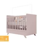 Conjunto Maya Rose  Acetinado Cômoda E Berço