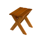 Conjunto Mesa 1,6m E 2 Bancos E 2 Banquetas Sem Encosto Madei