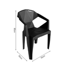 Conjunto Mesa 1,80 Redonda Industrial Com 8 Cadeiras Diamond