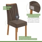 Conjunto Mesa 100cm Celebrare Redonda Com 4 Cadeiras Apogeu A