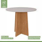 Conjunto Mesa 100cm Celebrare Redonda Com 4 Cadeiras Apogeu A