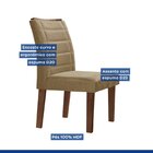 Conjunto Mesa 10 Cadeiras Tampo Com Vidro Sala De Jantar Arez