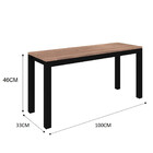 Conjunto Mesa 110cm 2 Bancos Aura Curitiba Fabone