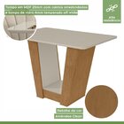 Conjunto Mesa 120cm Apogeu Com Vidro E 4 Cadeiras Exclusive A