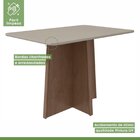 Conjunto Mesa 120x90cm Tampo Mdf Celebrare 4 Cadeiras Exclusi