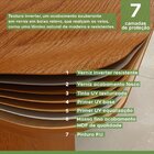 Conjunto Mesa 170cm Luxor Tampo Mdf No Glass E 6 Cadeiras Cel