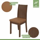 Conjunto Mesa 180x90cm Tampo Mdp 6 Cadeiras Athenas Móveis Lo