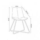 Conjunto Mesa 183 Cm Rústica 4 Cadeiras Brenda Industrial Esp