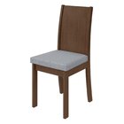 Conjunto Mesa 200x80cm Tampo Mdp 6 Cadeiras Athenas Móveis Lo