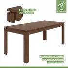 Conjunto Mesa 200x90cm Tampo Mdp 8 Cadeiras Athenas Móveis Lo