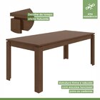 Conjunto Mesa 200x90cm Tampo Mdp 8 Cadeiras Athenas Móveis Lo