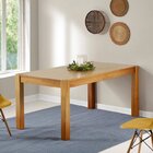 Conjunto Mesa, 2 Bancos E Buffet Madeira Maciça Primavera Cab