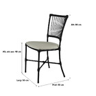 Conjunto Mesa 4 Cadeiras Mascou Famais