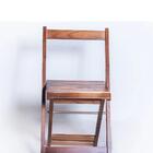 Conjunto Mesa 70x70 4 Cadeiras Imbuia Ref. 70.4i