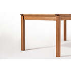 Conjunto Mesa 8 Lugares 2 Banco E 2 Cadeiras Trama  - Jatobá