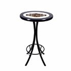 Conjunto Mesa Alta Bar Redonda Harley Davidson Com 4 Banqueta