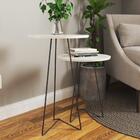 Conjunto Mesa Apoio E Lateral Veneza - Branco - Rpm Móveis