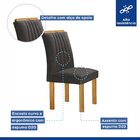 Conjunto Mesa Arizona 120cm Com 4 Cadeiras Arizona Tampo Redo