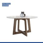 Conjunto Mesa Arizona 120cm Com 4 Cadeiras Arizona Tampo Redo