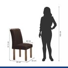 Conjunto Mesa Arizona 120cm Com 4 Cadeiras Arizona Tampo Redo