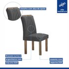 Conjunto Mesa Arizona 120cm Com 4 Cadeiras Arizona Tampo Smar