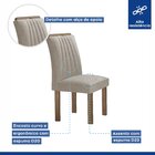 Conjunto Mesa Arizona 120cm Com 4 Cadeiras Arizona Tampo Smar