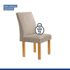 Conjunto Mesa Arizona 120cm Com 4 Cadeiras Canela Tampo Smart