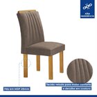 Conjunto Mesa Arizona 135cm Com 8 Cadeiras Arizona Tampo Slim