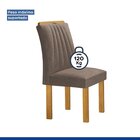 Conjunto Mesa Arizona 135cm Com 8 Cadeiras Arizona Tampo Slim