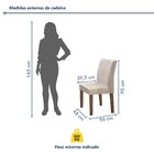 Conjunto Mesa Barcelona 100cm Com 4 Cadeiras Espanha Tampo Sl