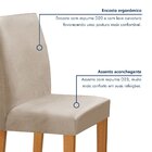 Conjunto Mesa Barcelona 100cmx100cm 4 Cadeiras Espanha Tampo