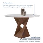 Conjunto Mesa Barcelona 100cmx100cm 4 Cadeiras Espanha Tampo