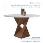 Conjunto Mesa Barcelona 100cmx100cm 4 Cadeiras Espanha Tampo
