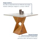 Conjunto Mesa Barcelona 100cmx100cm 4 Cadeiras Espanha Tampo