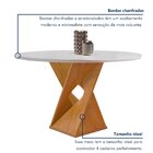 Conjunto Mesa Barcelona 100cmx100cm 4 Cadeiras Espanha Tampo