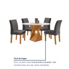 Conjunto Mesa Barcelona 100cmx100cm 4 Cadeiras Espanha Tampo