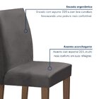 Conjunto Mesa Barcelona 120cmx120cm 6 Cadeiras Espanha Tampo