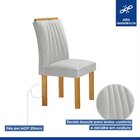 Conjunto Mesa Bella Ripada 120cm Com 4 Cadeiras Arizona Tampo