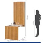 Conjunto Mesa Bella Ripada 120cm Com 4 Cadeiras Canela Tampo