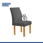 Conjunto Mesa Bella Ripada 120cm Com 4 Cadeiras Canela Tampo