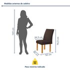 Conjunto Mesa Bella Ripada 120cm Com Painel Espelhado Tampo B