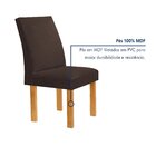 Conjunto Mesa Bella Ripada 120cm Com Painel Espelhado Tampo B