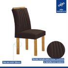 Conjunto Mesa Bella Ripada 120cm Com Painel Espelhado Tampo B